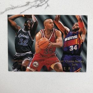 Shaq, Clarence Weatherspoon, Charles Barkley Card